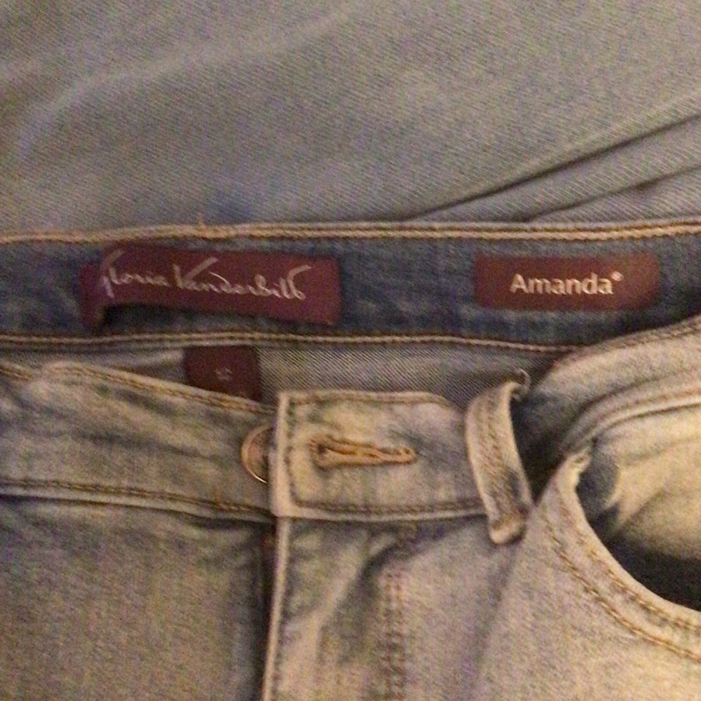 Gloria Vanderbilt Women's Amanda Jeans - Soft Blue